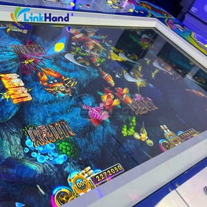 Máquina de Juego Arcade de Pesca para 8 Jugadores, Gabinete Arcade con Pantalla HD de 65 Pulgadas, Operada con Monedas y Billetes, para Centros Comerciales y Bares - Product Image 3