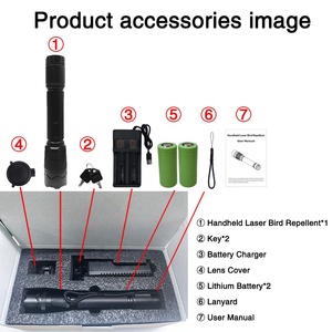 Laser portable anti-oiseaux Agrilaser de 1000 km de portée, fabriqué en Chine, repousse les oies, les herons, les mouettes et les cygnes, laser <span class=keywords><strong>vert</strong></span> - Product Image 3