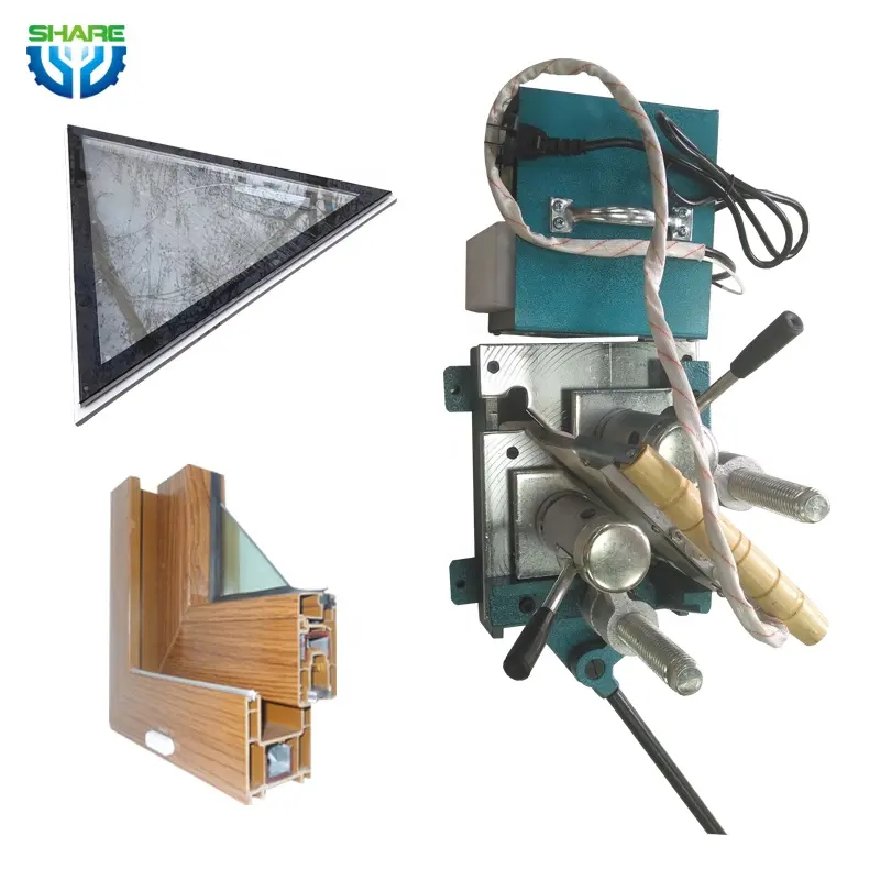 Portable 4 Head Steel Pvc Window and Door Frame Welding Machine