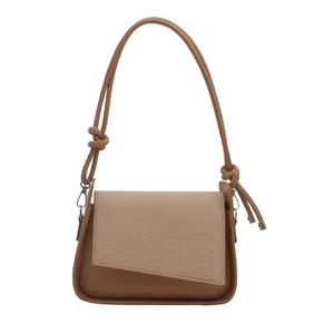 2025 New Niche <b>Large</b> Capacity PU Crossbody Bag Lady Fashionable Single Shoulder Zipper Closure Messenger Korean Retro Armpit - Product Image 5