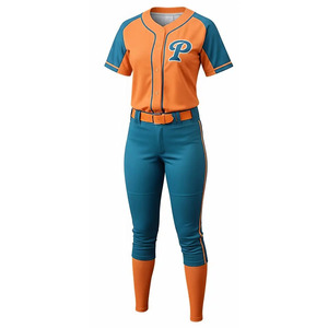 Uniformes de softball personnalisés de haute qualité, sublimation, logo imprimé sur mesure, vêtements de sport pour baseball et softball, uniforme d'équipe respirant - Product Image 6