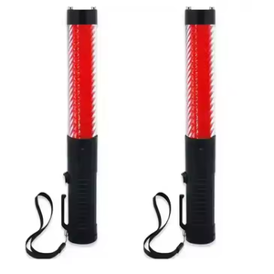 夜間パトロール警告灯LED交通バトン多機能フラッシュLEDバトンコンサートグロー - Product Image 1