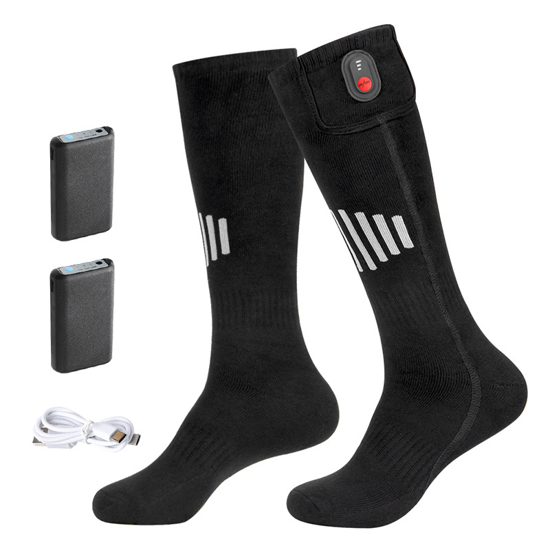 Chaussettes à piles noires