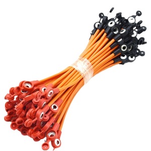 Aksesori kendaraan listrik tiga roda dua kustom 6 persegi 11/21cm koneksi kabel seri baterai PVC murni - Product Image 1