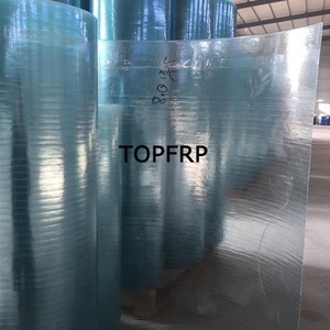 Weather Resistant Greenhouse <b>Material</b> Translucent FRP Fiberglass Roofing <b>Sheet</b> - Product Image 4