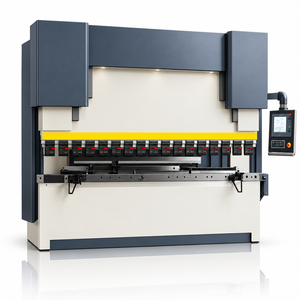 Presse plieuse hydraulique semi-automatique synchronisée de haute précision CNC pour le pliage de tôles en acier au carbone - Product Image 1