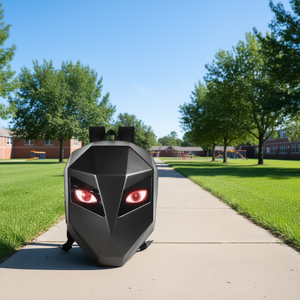 Sac à dos Gtx 6 Led pour enfants, tissu Oxford ABS, style moto géométrique, fermeture à glissière, unisexe, toutes saisons, capacité inférieure à 21 litres - Product Image 2