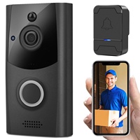 Chuông Cửa Thông Minh Camera WiFi Không Dây Chuông Cửa Cuộc Gọi Intercom Cho Căn Hộ Chuông Cửa