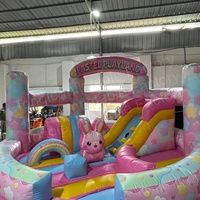 Structure gonflable combinée pour tout-petits certifiée CE, aire de jeux gonflable