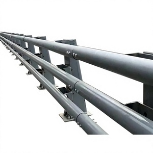 Barrière de sécurité routière en acier galvanisé à chaud, garde-corps de pont, clôture routière, résistante à la corrosion, réfléchissante de qualité diamant, certifiée CE - Product Image 1