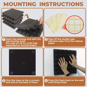 Filtro in Schiuma di Carbone Attivo ad Alta Densità con Grafene, 30 PPI, per Acquario e Coltivazione Idroponica, 40mm - Product Image 6