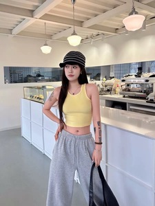 Produttore di Abbigliamento: Set Yoga Donna, Abbigliamento Sportivo Estivo, Top Aderente a Basso Prezzo, Canotte da Donna - Product Image 5