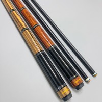 Tongkat Biliar Karbon Fiber 58" Murah Buatan Pabrik, Ujung 12.5mm 11.5mm, Sambungan SS 3/8x8, Dua Bagian, Tahan Lama, Elastis, Anti-Deformasi