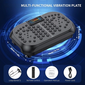 2025 Nwe tendance produit brûlant graisse poids perdre puissant Mini corps entier exercice oscillant Vibration plate-forme plaque Machine - Product Image 6