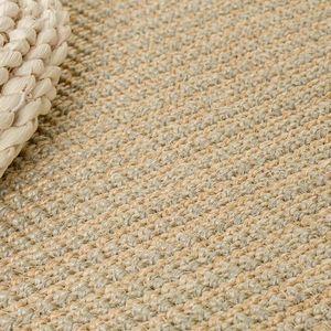 Zerbino intrecciato in iuta fatto a mano con superficie intrecciata naturale compagni di tappeti con <span class=keywords><strong>tappeto</strong></span> tondo in Sisal 100% - Product Image 2