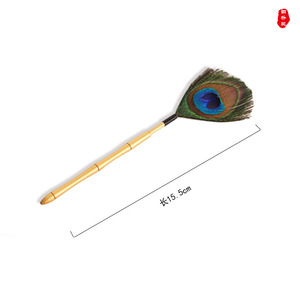 Set de Regalo de Incienso Personalizado para Principiantes: Set de Incienso de Varias Piezas, Set de Sellos de Incienso, Escoba de Incienso con Plumas de Pavo Real, Incienso - Product Image 5
