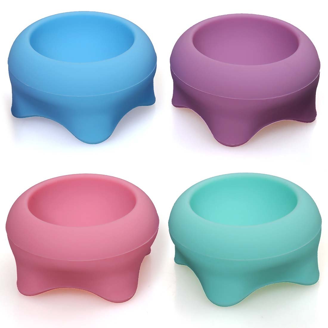 Hot Sale 4pcs Makeup Sponge Blender Holder Beauty Sponge Blender Container Washable Reusable Protective Carrying Container