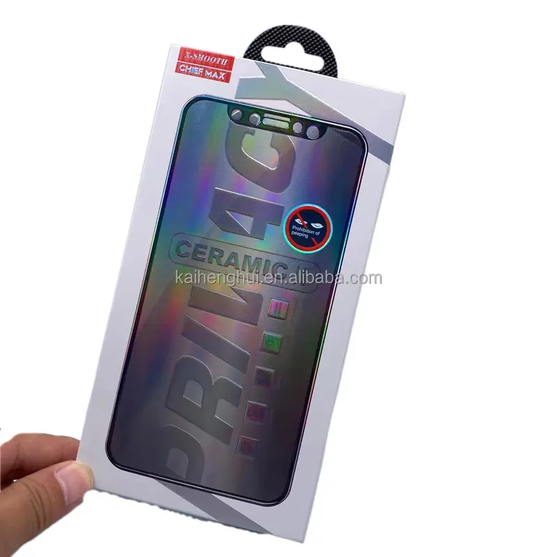 حار بيع 2.5D كامل الغراء كامل غطاء مكافحة التجسس الخصوصية empered الزجاج واقي للشاشة ل iphone13 برو ماكس