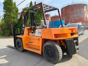 Used TCM FD70 Diesel <b>Forklift</b> Original Japan 7 Ton Heavy <b>Forklift</b> For Warehouse Port Cargo Handling - Product Image 1