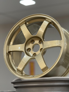 Rines Monoblock Forjados Personalizados SY-09136 Glod Volk Racing TE37 para Lexus IS-F/RC-F/Nissan Z33 Z34 RX34 Infiniti G35 G37 Q50 Q60 - Product Image 2
