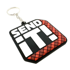 Reliable Trading Partner <b>Custom</b> Soft PVC Keychains Diverse Designs 2D Rubber <b>Key</b> Holder for Brand Agencies - Product Image 1