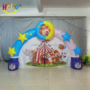 Toile de fond gonflable de cirque d'arche de jeu d'arche gonflable de scène d'arche de spectacle magique d'enfants - Product Image 4