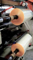 Film rétractable transparent en plastique, film d'emballage rétractable, vente en gros d'usine, tube rétractable