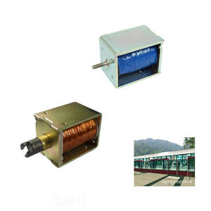 Electroimanes de Empuje y Tracción para Cerraduras de Puertas de Metro, Personalizables, Directo de Fábrica, Electroimanes para Equipos Automatizados - Product Image 1