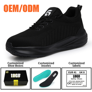 Chaussures <span class=keywords><strong>de</strong></span> <span class=keywords><strong>sécurité</strong></span> unisexes GUYISA anti-écrasement, anti-perforation, respirantes, légères et souples, avec embout large, vente en gros d'usine - Product Image 4