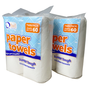 Rollo de papel de pulpa de madera Biodegradable, toalla de cocina de exportación, barato - Product Image 2