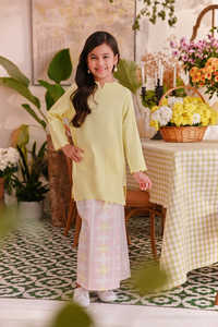 SIPO EID Kurung ชุดเดรสพื้นเมืองสำหรับแม่และลูกสาว,ชุดเดรสพื้นเมือง Baju Kurung Kurdah มาเลเซียอินโดนีเซีย - Product Image 6