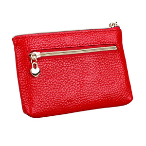 Portefeuille en <span class=keywords><strong>cuir</strong></span> véritable multicolore unisexe, <span class=keywords><strong>porte</strong></span>-cartes fin, <span class=keywords><strong>porte</strong></span>-<span class=keywords><strong>monnaie</strong></span> durable pour un usage quotidien, portefeuille en <span class=keywords><strong>cuir</strong></span> véritable - Product Image 4