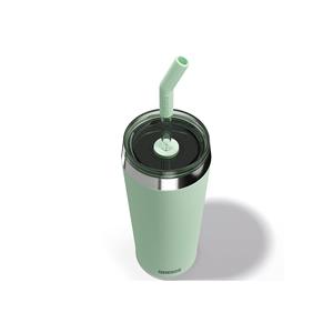 แก้วเก็บความร้อนซิกก์ เฮเลีย 500 มล. พร้อมหลอดและฝาปิดสำหรับเครื่องดื่มเย็น - Product Image 1