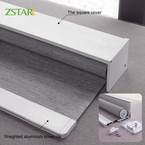 Tende a Rullo ZSTARR Oscuranti <span class=keywords><strong>per</strong></span> Arredamento Casa Standard USA, Azionamento Manuale a Molla Senza Corde <span class=keywords><strong>per</strong></span> Copertura Finestre - Product Image 3