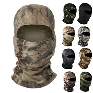Hotsale Outdoor Eco-friendly Polyester Brown Hiking Knitted Custom Logo Mens Facemask Snood Winter Hats Skimask Balaclava Beanie - Product Image 3