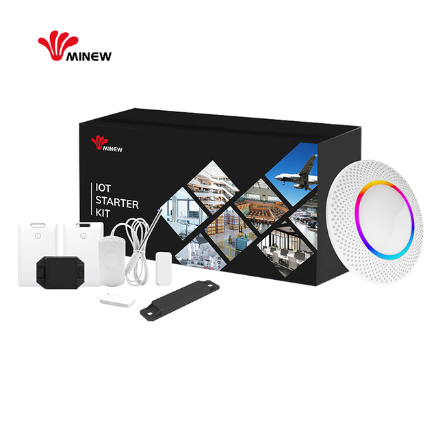 Programmable IoT Hardware Device Smart Warehouse Development Kit Includes Ble Gateway Asset Tag Acceleration Sensor