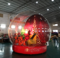 Tente de camping gonflable en PVC, dôme à bulles igloo pour l'extérieur, taille et couleur personnalisables, vente chaude