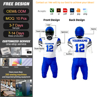 Maillots de football américain réversibles unis, design gratuit, violet, style rétro, Chicago City