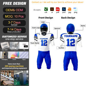 Maillots de <span class=keywords><strong>football</strong></span> américain réversibles unis, design <span class=keywords><strong>gratuit</strong></span>, violet, style rétro, Chicago City - Product Image 4