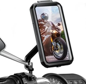 Kewig Waterdichte 360 Graden Rotatie Achteruitkijkspiegel Universele Mobiele Telefoon <span class=keywords><strong>Stents</strong></span> Voor Motorfietsen Accessoire - Product Image 6