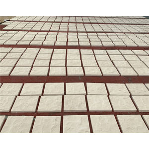 Tuiles murales en calcaire beige et blanc crème naturel fendu bon marché pour une utilisation extérieure de villa moderne - Product Image 4