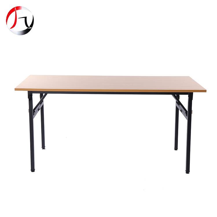 High quality melamine plywood folding wooden event banquet table for dinning