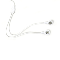 Goochain Universal-Anschlusskabel 2,5mm Verzinnter Kupferleiter PVC-Isolierung Audio Gerader Steckverbinder SR 2,5mm Buchsen-Schnappkabel