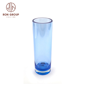Floreros <span class=keywords><strong>de</strong></span> <span class=keywords><strong>plástico</strong></span> transparente para decoración del hogar, tubo recto cilíndrico <span class=keywords><strong>de</strong></span> colores <span class=keywords><strong>de</strong></span> alta gama, irrompible <span class=keywords><strong>de</strong></span> fábrica, para fiesta <span class=keywords><strong>de</strong></span> boda, PC - Product Image 4