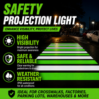 Projecteur LED professionnel 135W IP67 étanche avec corps en alliage d'aluminium, projection rotative de logo pour extérieur/route