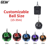 Système d'éclairage cinétique LED DMX RGBW pour ballons de football, idéal pour scènes, fêtes, discothèques et clubs