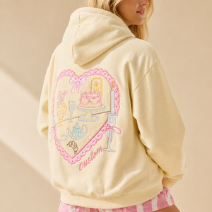 Sudadera con Capucha Extra Grande <span class=keywords><strong>de</strong></span> Punto <span class=keywords><strong>de</strong></span> Color Sólido Personalizada para Mujer, Sudadera con Capucha Bordada <span class=keywords><strong>de</strong></span> Alta Calidad con Logotipo Personalizado - Product Image 2