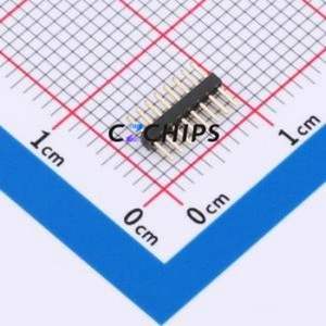 HX PZ1.0-1x8P ZZ Pin Header Through hole Component (THT),P=1mm Connector 1x8P 1mm Pin Header Through Hole - Product Image 2
