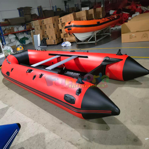 Bateaux pneumatiques gonflables multicolores en PVC pour activités nautiques en plein air, radeaux, pontons, sauvetage, plongée, pêche, kayaks - Product Image 2