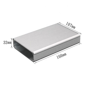 Exrtruded Aluminum Box Customized Metal Junction Box Electrical Enclosure